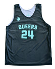 QUEERS Reversible Mesh Jersey (Aqua)