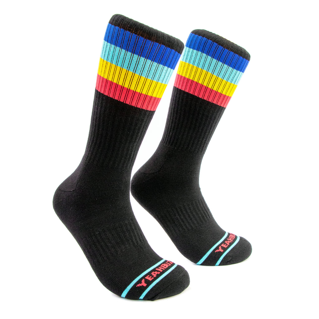 Rainbow Stack Socks – YEAHBUZZY